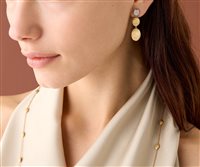 Vicenza - Piazzetta Palladio 2 - Boucles d'oreilles Marco Bicego Femme Siviglia in Or jaune Diamante 0.172 Ct OB1694-B - OB1694-B